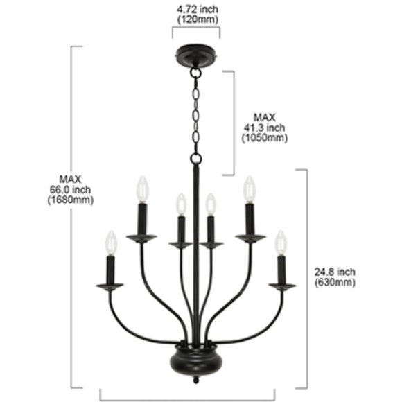 Brand New in the Box Chandelier 9 light - Picture 2 of 5